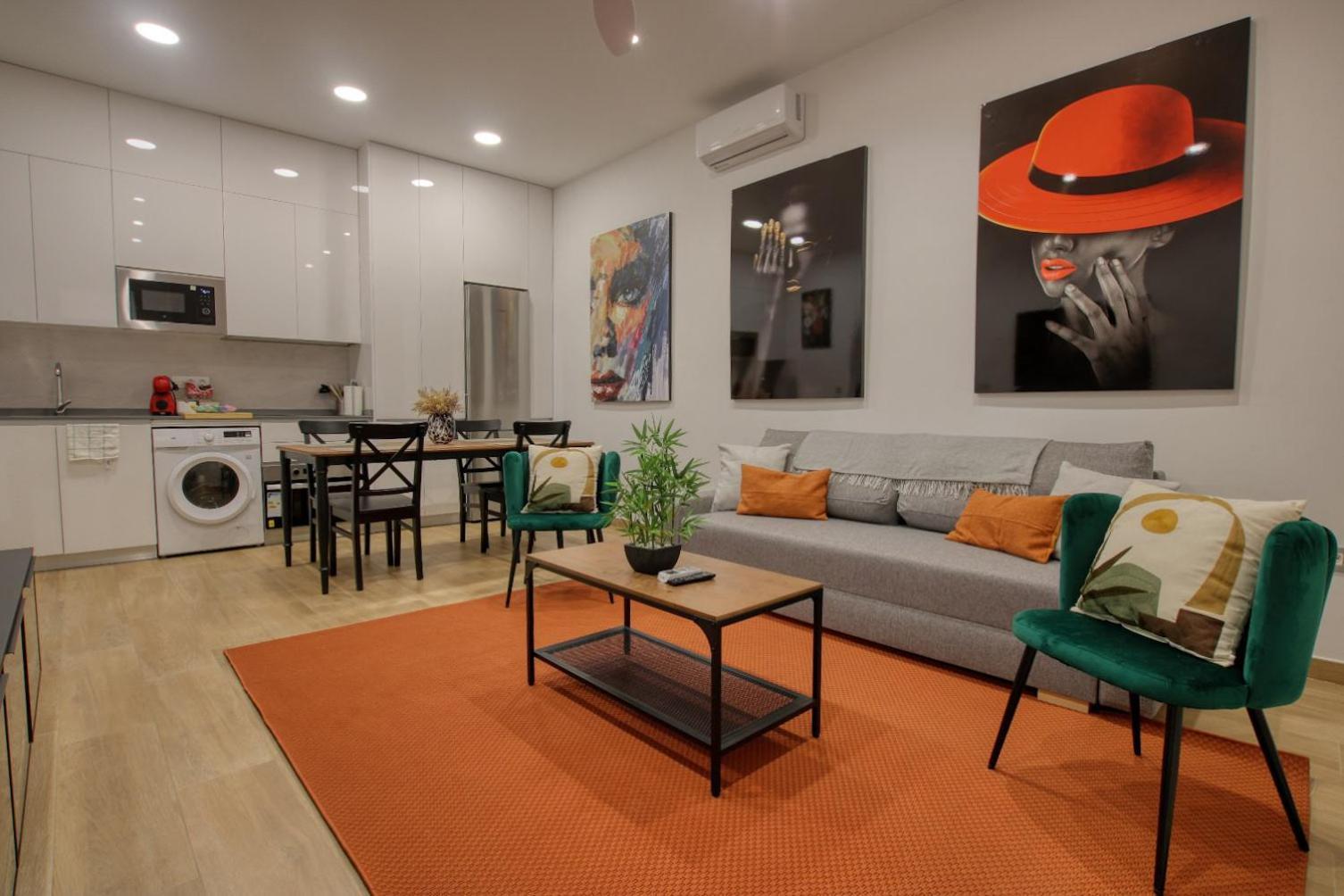 Apartamento Lokys Centro Ciudad, Parking Privado Gratuito 木尔西亚 外观 照片