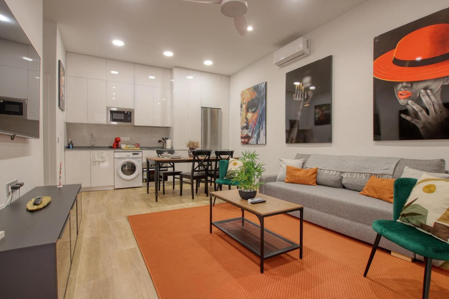 Apartamento Lokys Centro Ciudad, Parking Privado Gratuito 木尔西亚 外观 照片