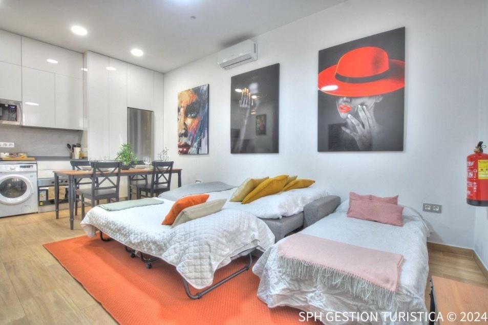 Apartamento Lokys Centro Ciudad, Parking Privado Gratuito 木尔西亚 外观 照片